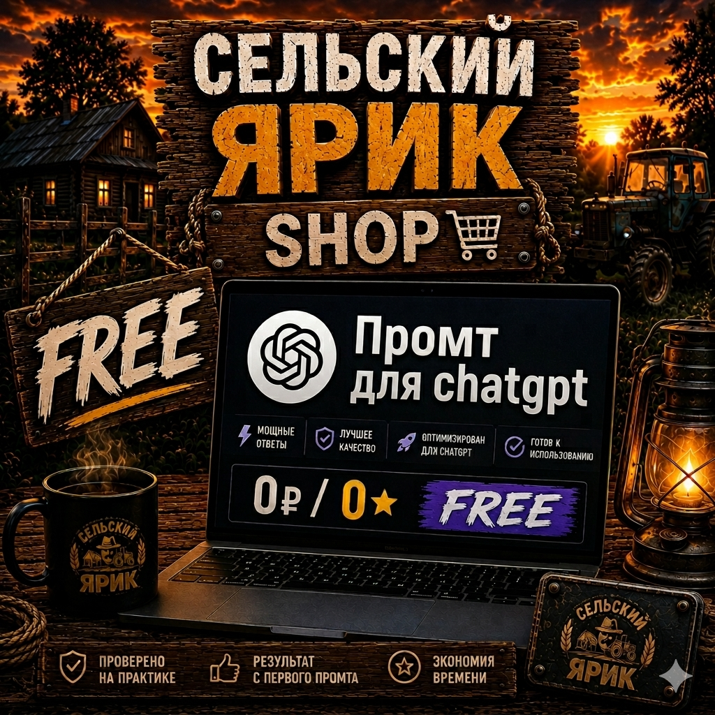 Промт для chatgpt